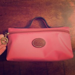Longchamp Le Pliage Cosmetic Bag Pink